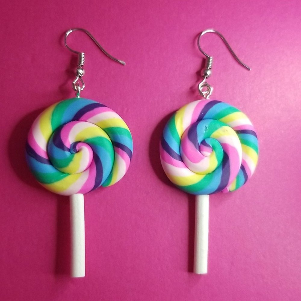 Lollipop Drop Earrings